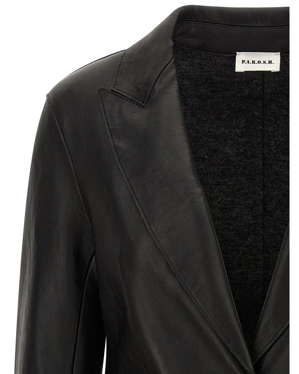 P.A.R.O.S.H. Black P.A.R.O.S.H. 'Maciock' Blazer