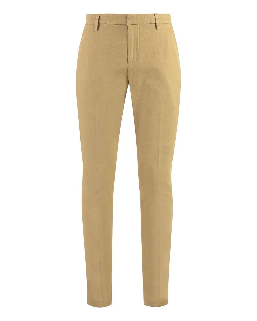 Dondup Natural Gaubert Cotton Chino Trousers for men