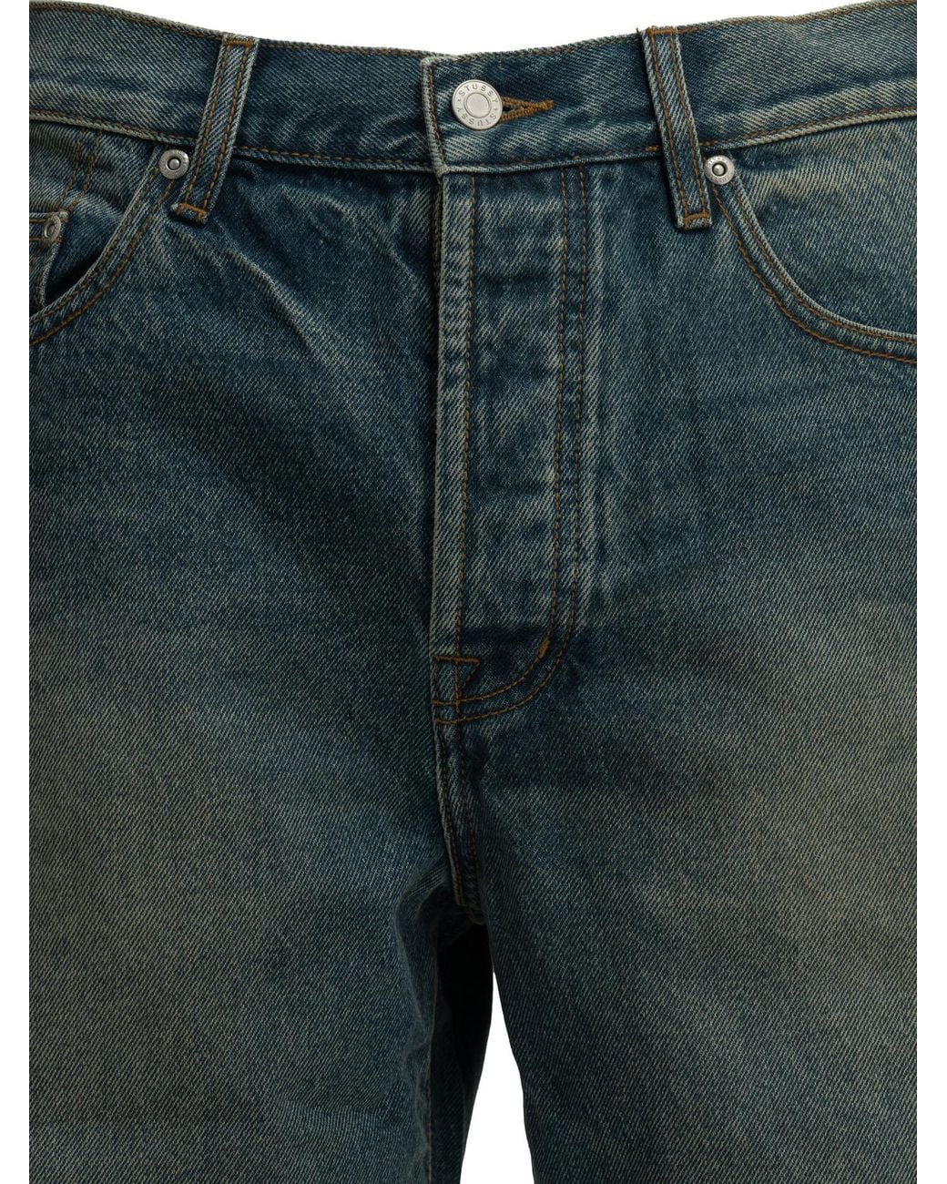 Stussy Blue Stussy Jeans for men