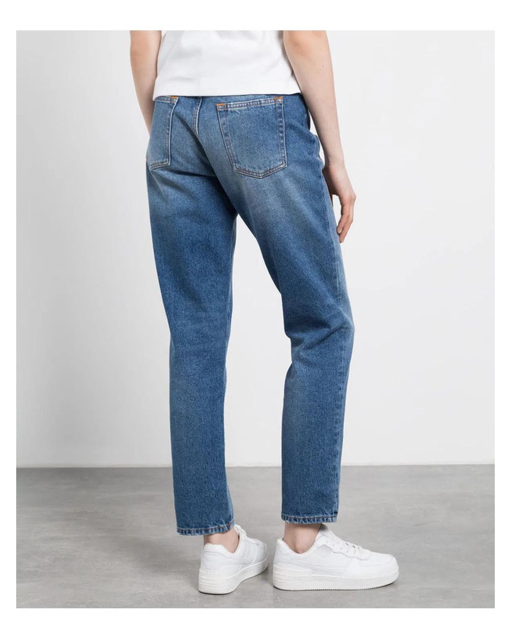 Heron Preston Blue 5 Pockets Slim Fit Jeans