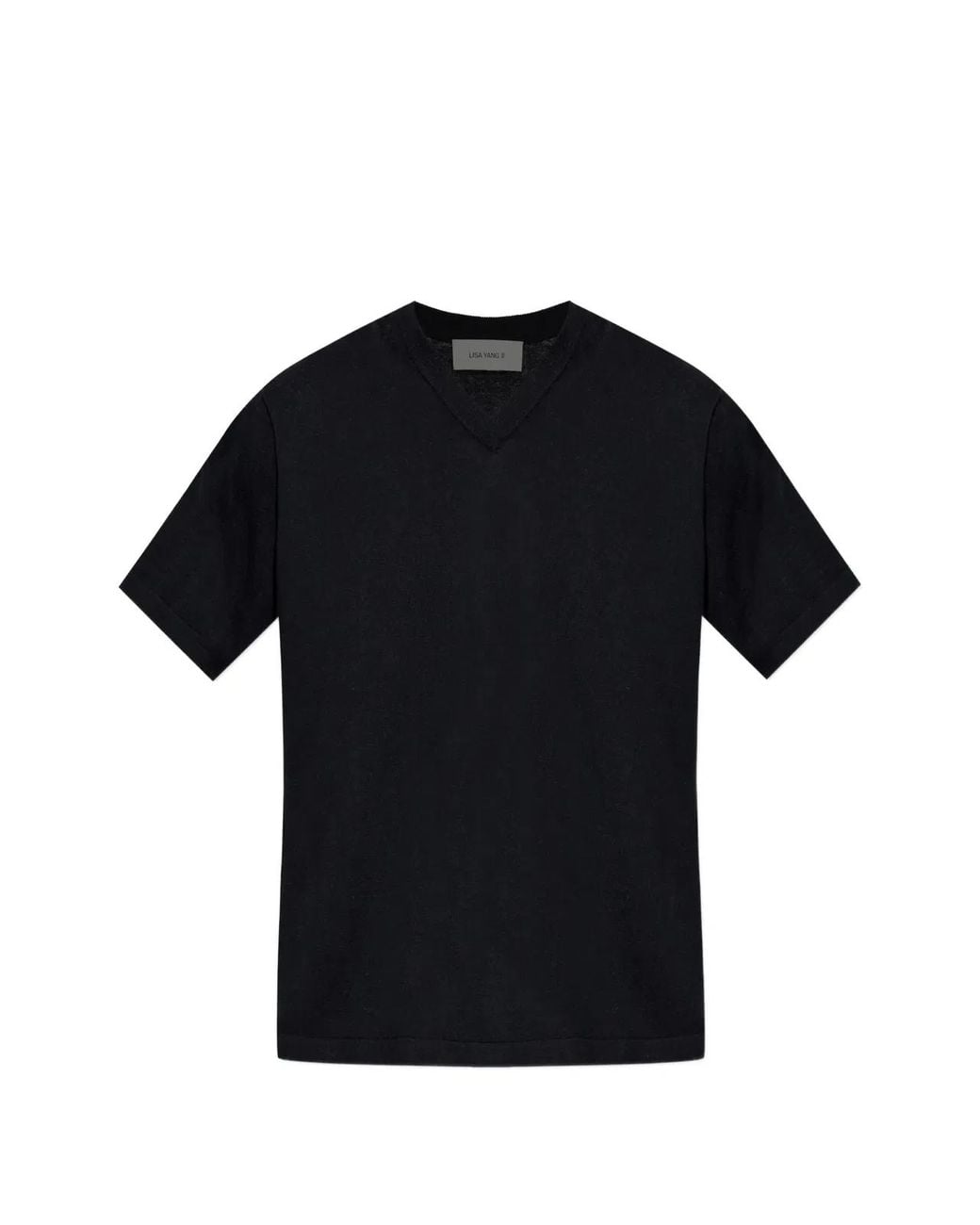 Lisa Yang Black Brayden T-Shirt for men