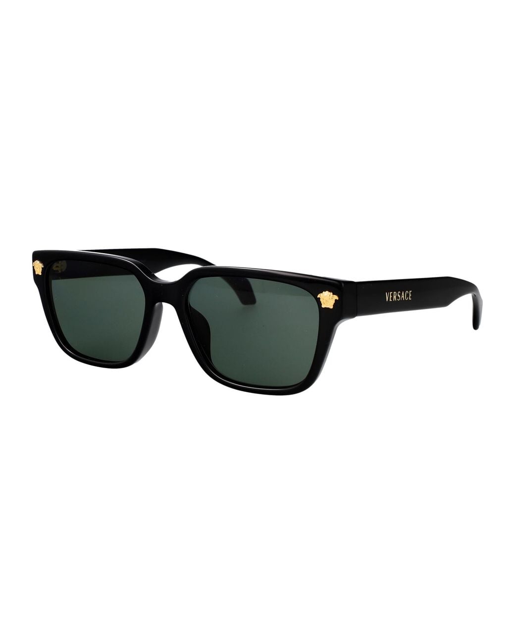Versace Black Acetate Sunglasses for men