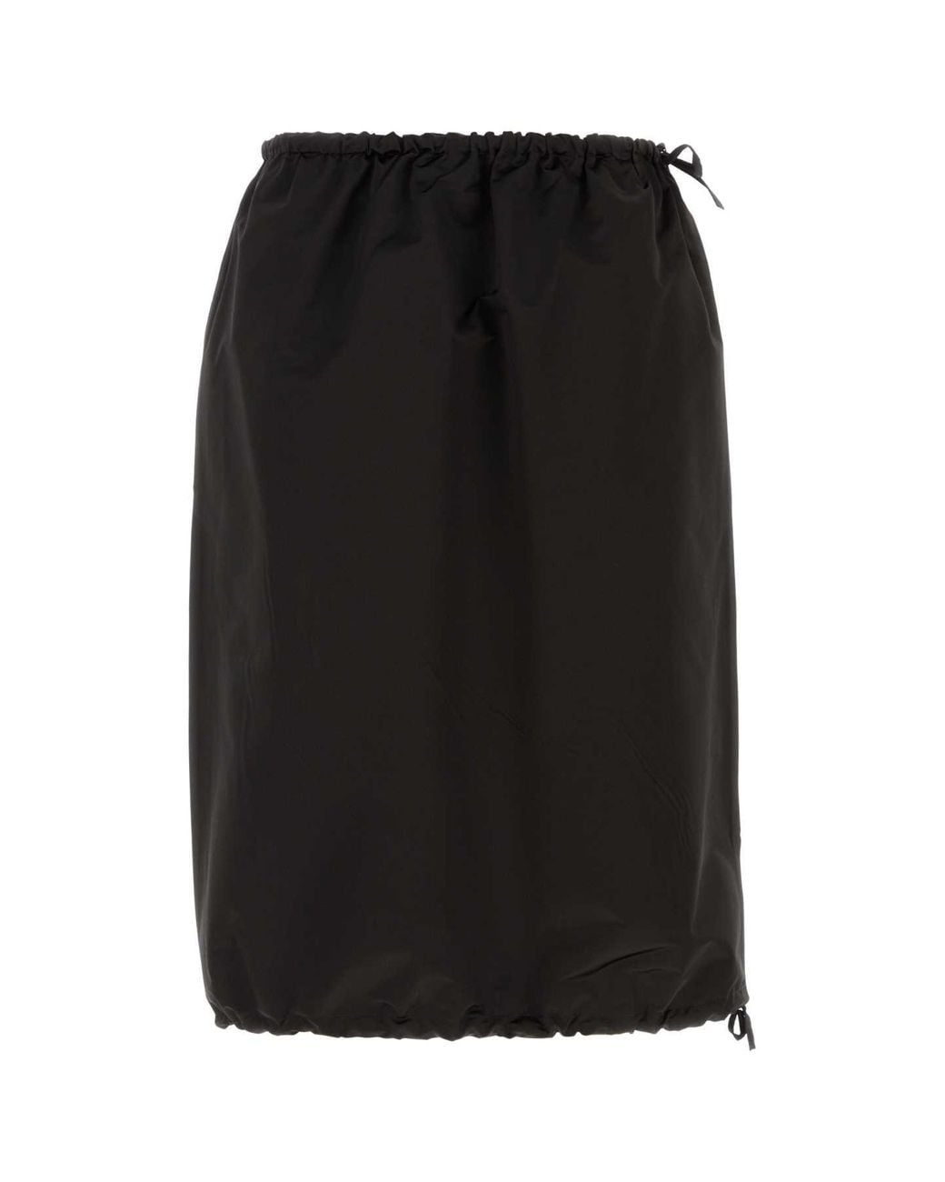 Prada Black Midi Skirt