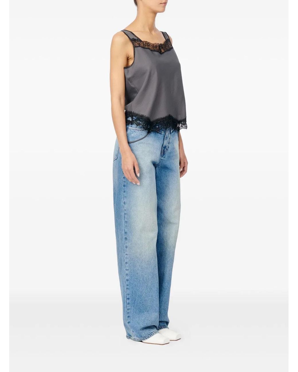 MM6 by Maison Margiela Gray Top