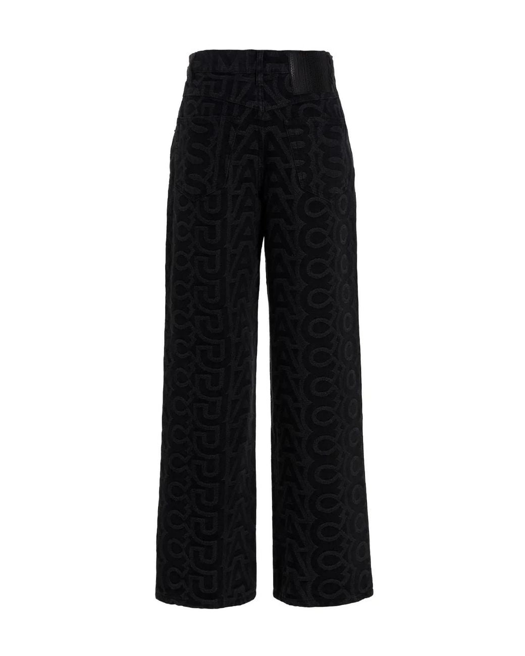 Marc Jacobs Black 'Monogram' Jeans