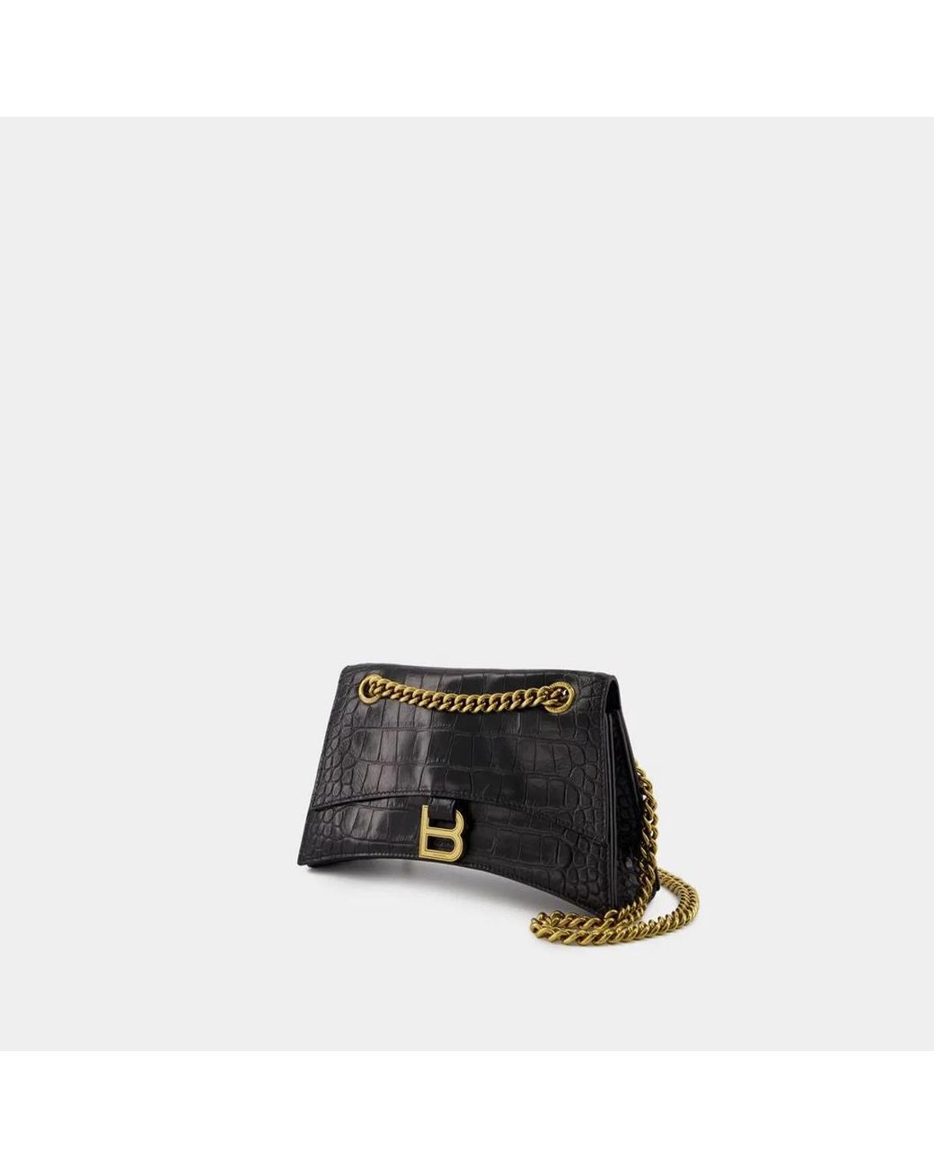 Balenciaga Black Crush Chain S Bag