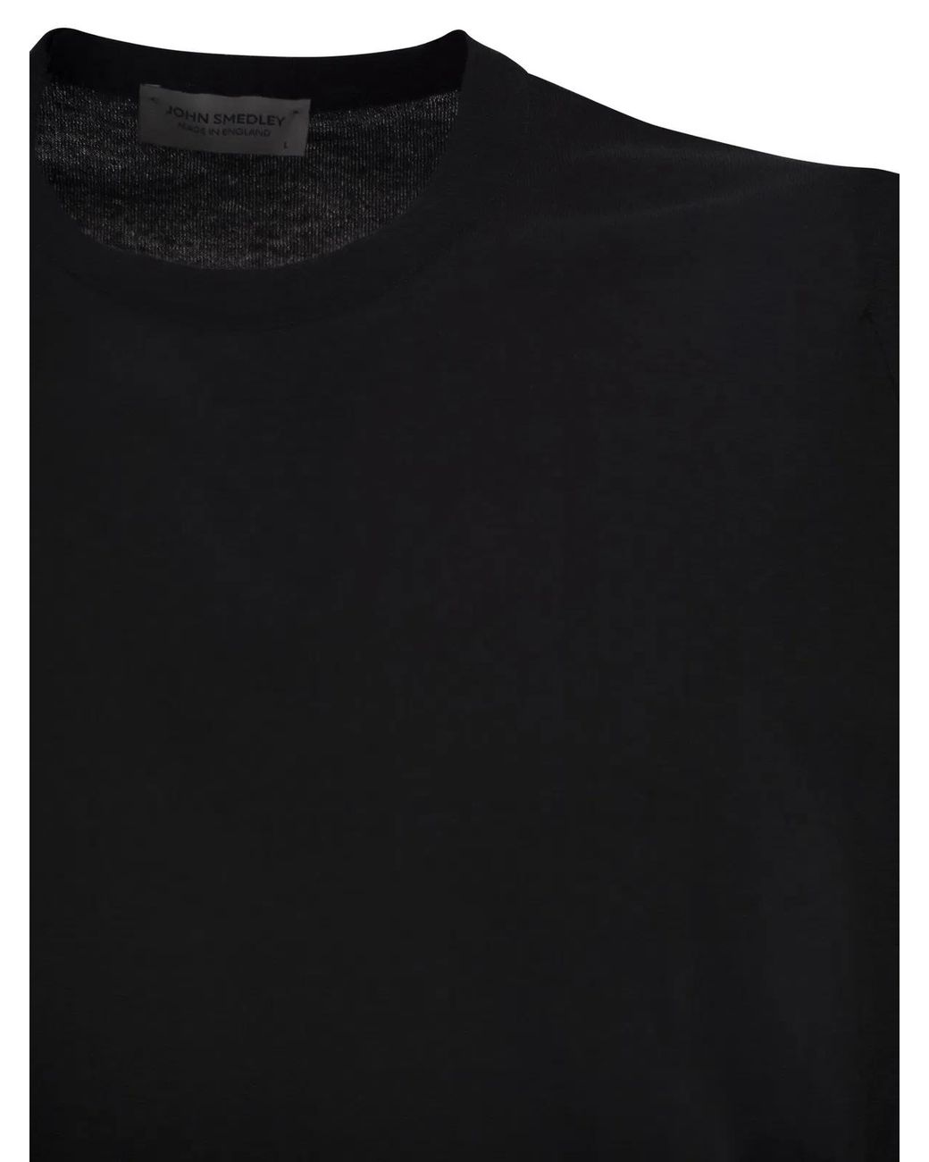 John Smedley Black Kempton for men