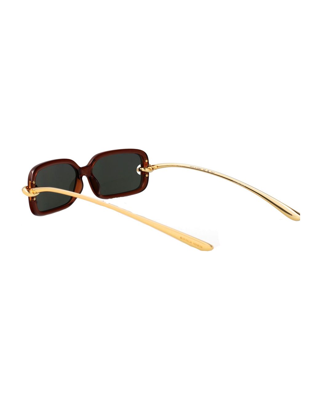 Bottega Veneta Brown Injected Sunglasses