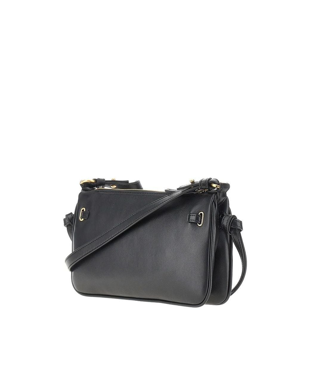 Chloé Black Mini Paddington Sling Leather Pouch