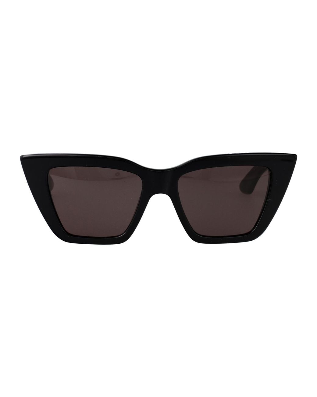 McQueen Black Recycled Acetate Sunglasses