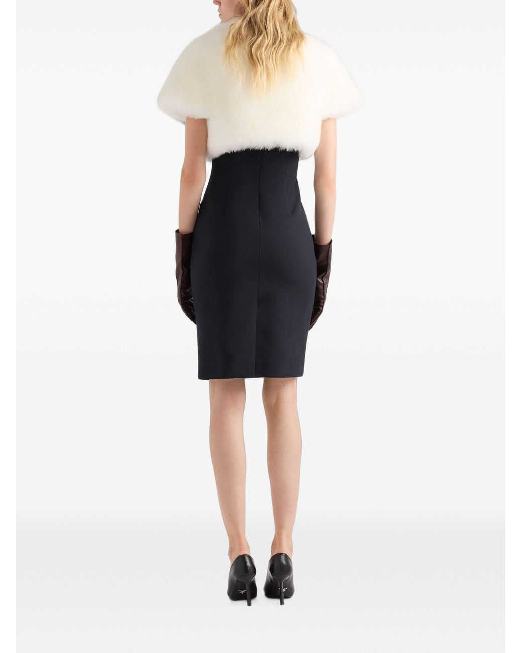 Prada Black Stretch Fabric Dress