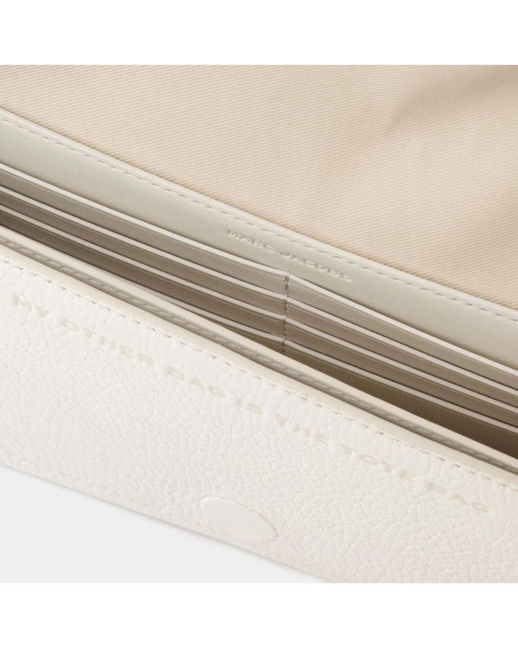 Marc Jacobs White The Mini Crossbody