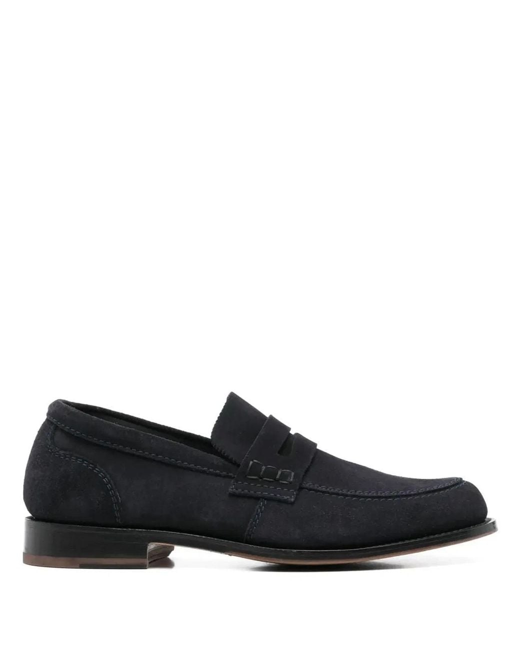 Tricker's Black Connaught Loafer for men