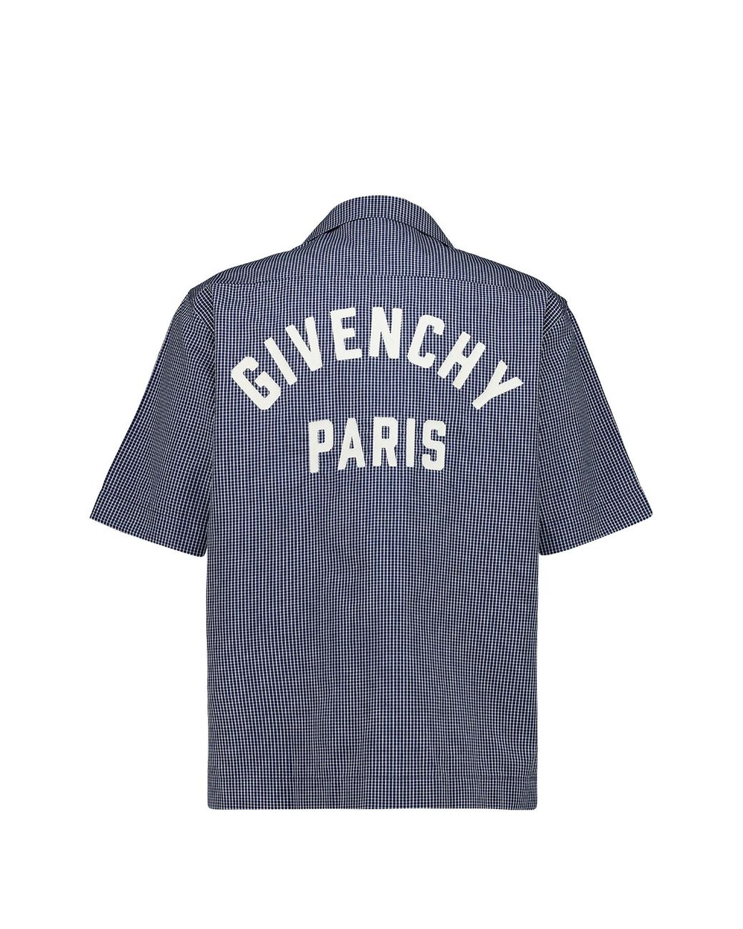 Givenchy Blue Cotton Bowling Shirt
