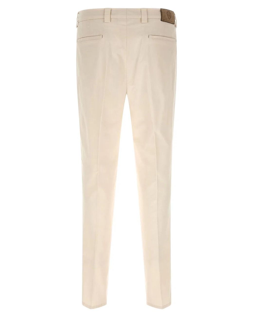 Brunello Cucinelli Natural Cotton Casual Pants for men