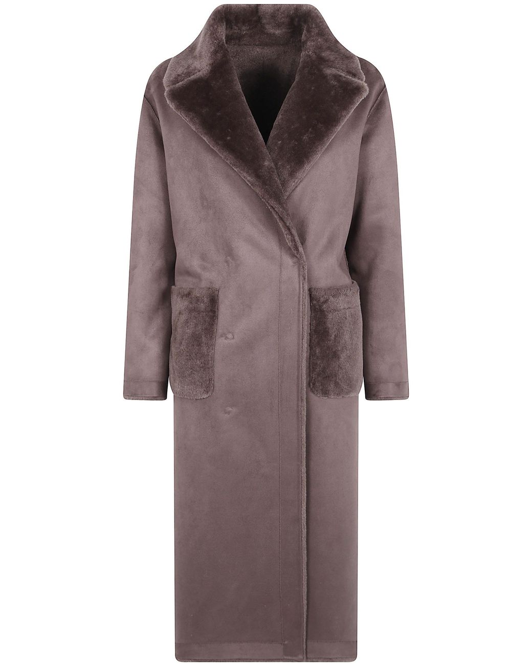 Betta Corradi Brown "Shao" Bouble Breasted Coat