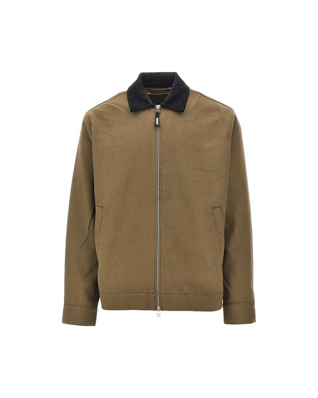 Woodbird Green Wbpon Full-Zip Work Jacket for men