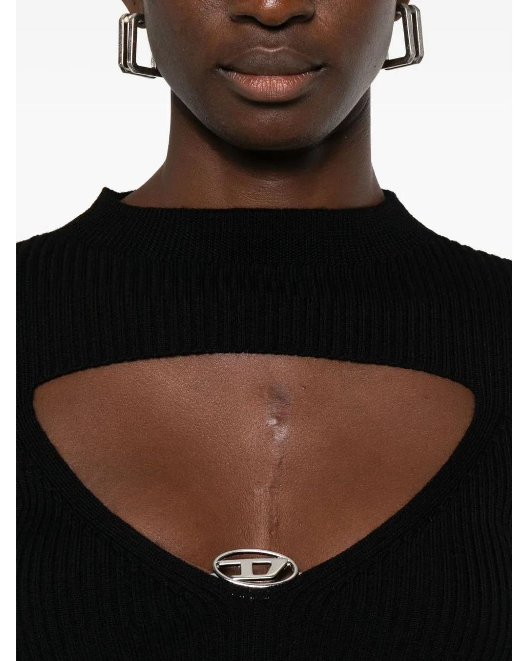 DIESEL Black M-Olina Top