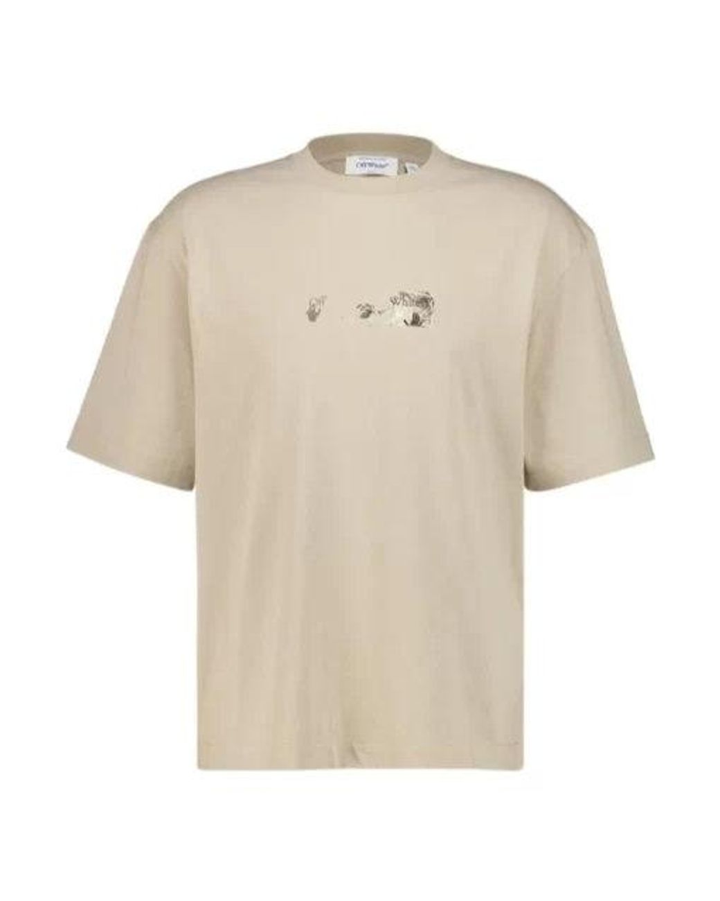 Off-White c/o Virgil Abloh Natural Spices Arrow Skate Mini T-Shirt For for men
