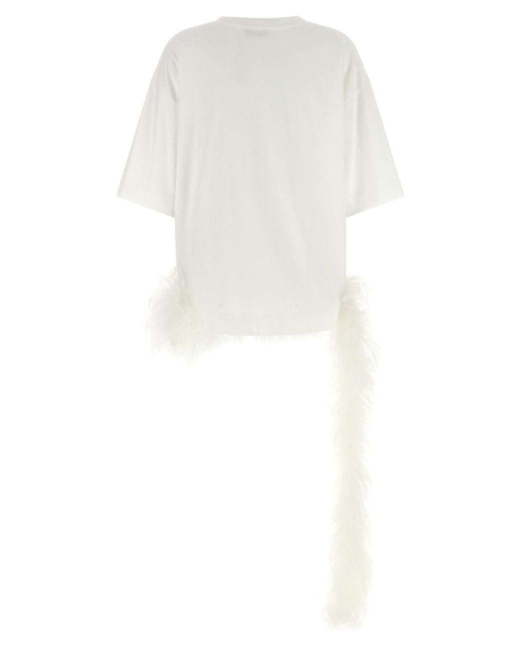 DARKPARK White 'Smith' Feather T-Shirt