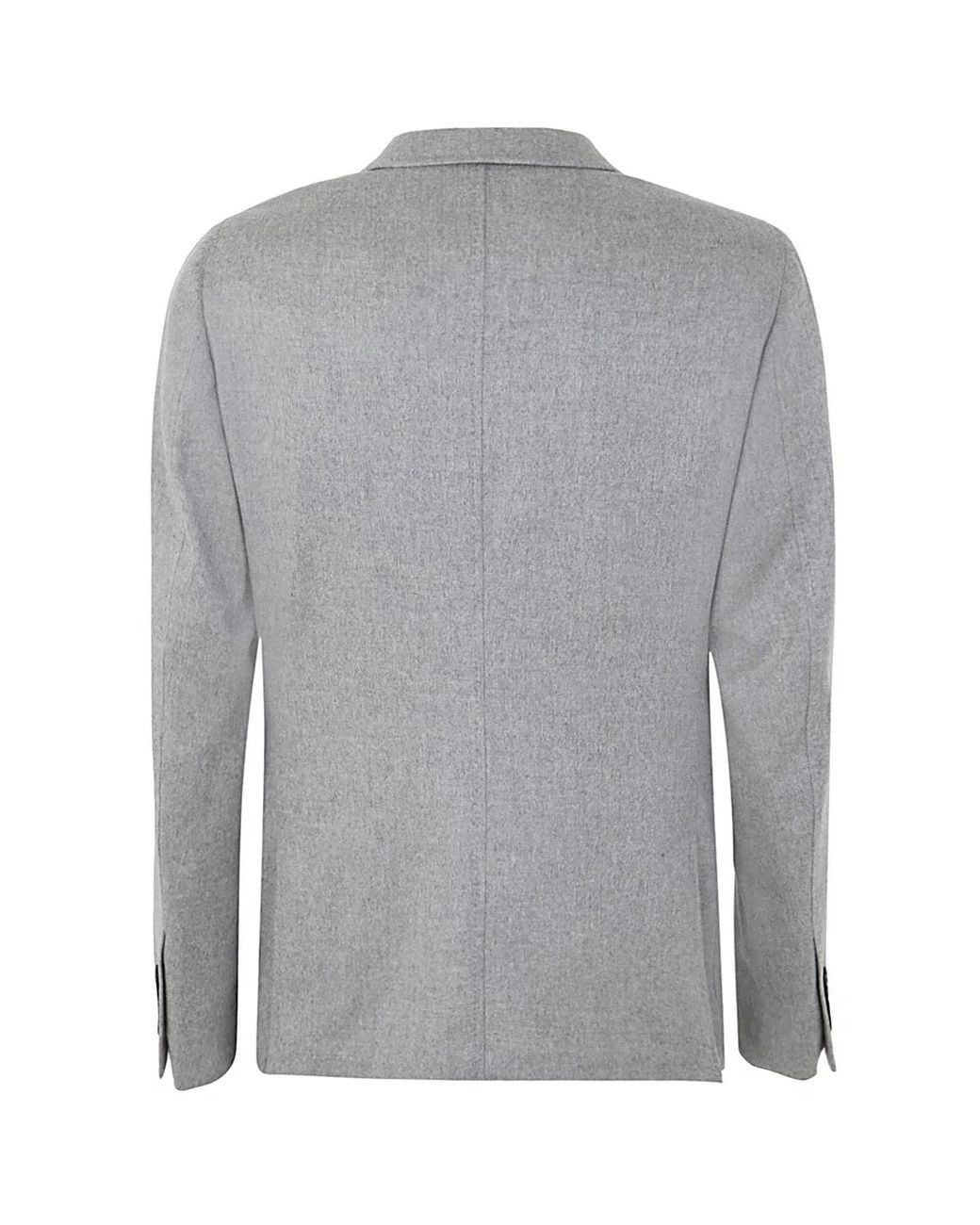 Zegna Gray Cashmere Shirt Jacket for men
