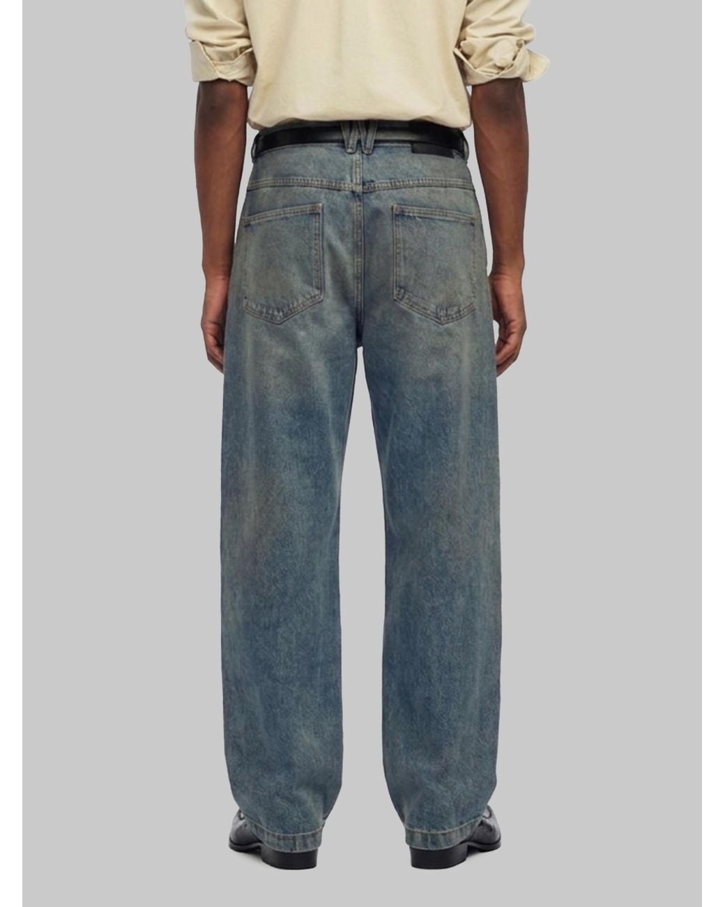 Willy Chavarria Blue True Bad Boy Jeans for men