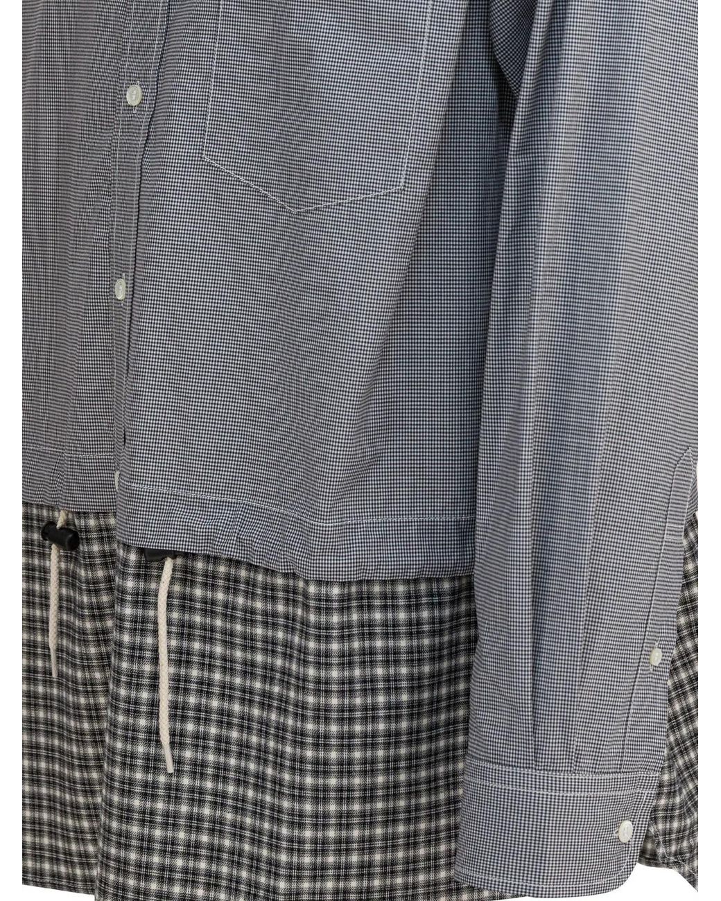 Comme des Garçons Gray Comme Des Garçons Homme Plus Cotton Shirt for men
