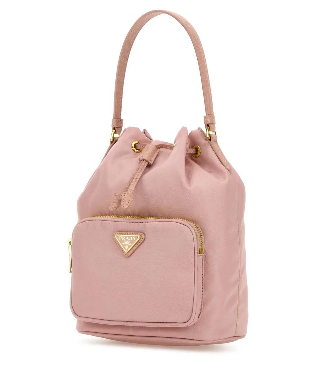 Prada Pink Duet Bucket Bag