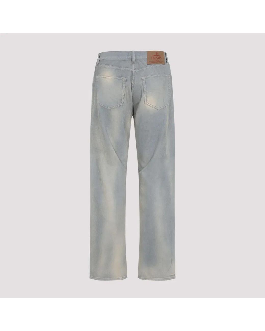 Prada Gray Pants for men