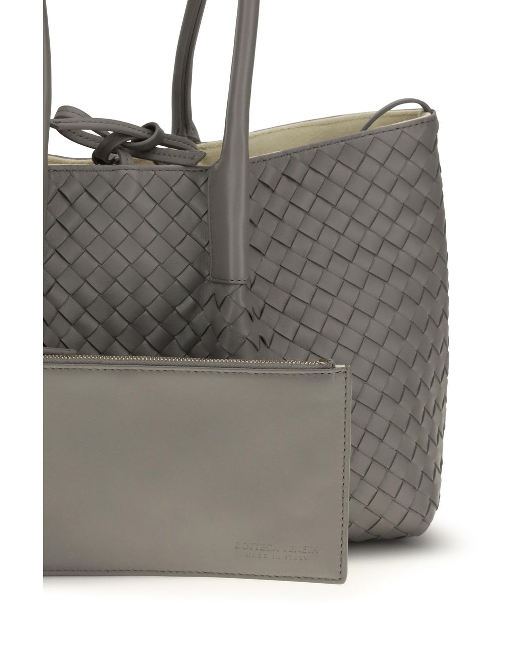 Bottega Veneta Gray Pinacoteca Tote Bag