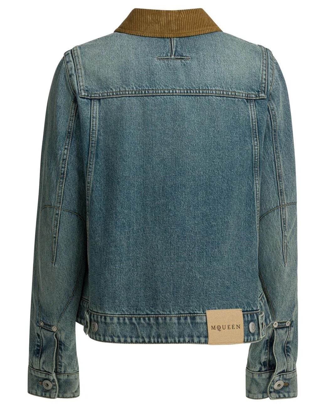 McQueen Blue Denim Jacket
