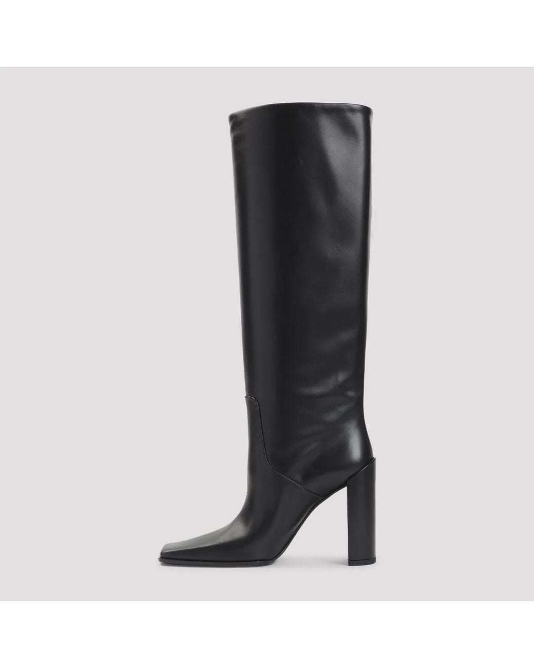 Alaïa Black Alaia 90 Calf Leather Knee Boots