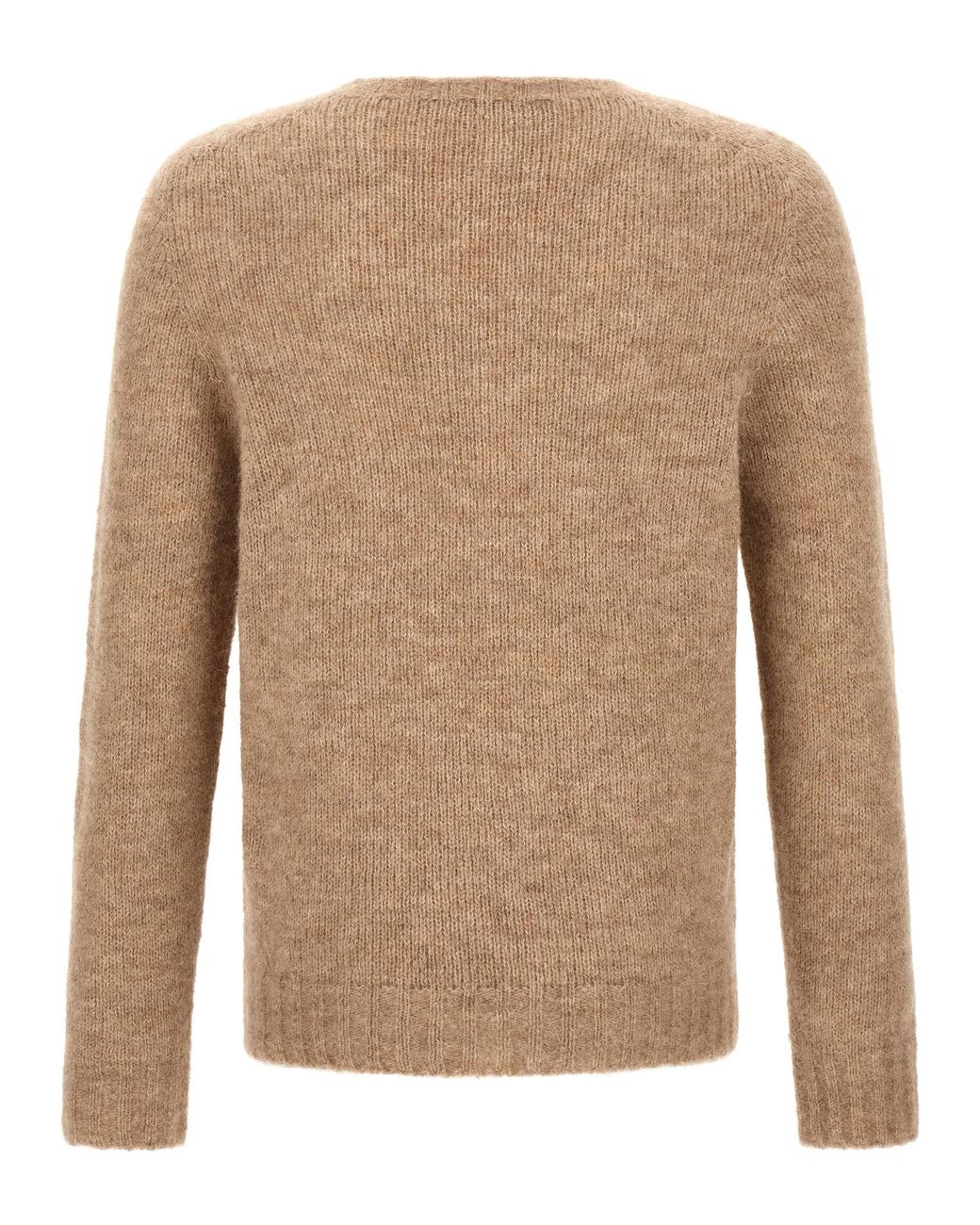 Oliver Lattughi Natural Crew-Neck Sweater for men