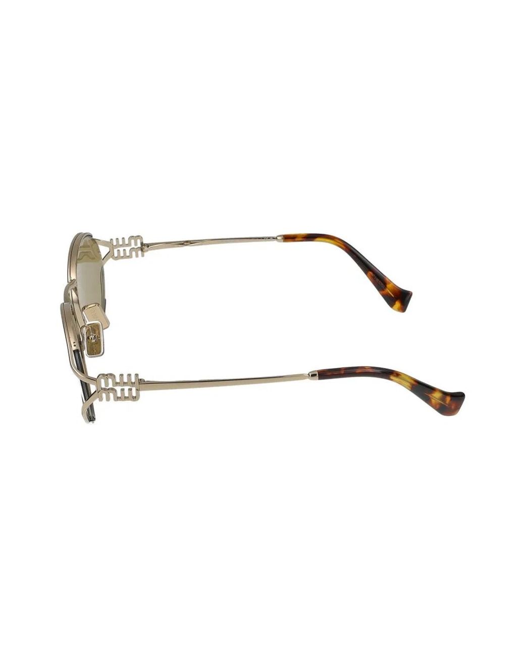 Miu Miu Metallic Sunglasses 0Mu 52Ys Zvn10R/21/125