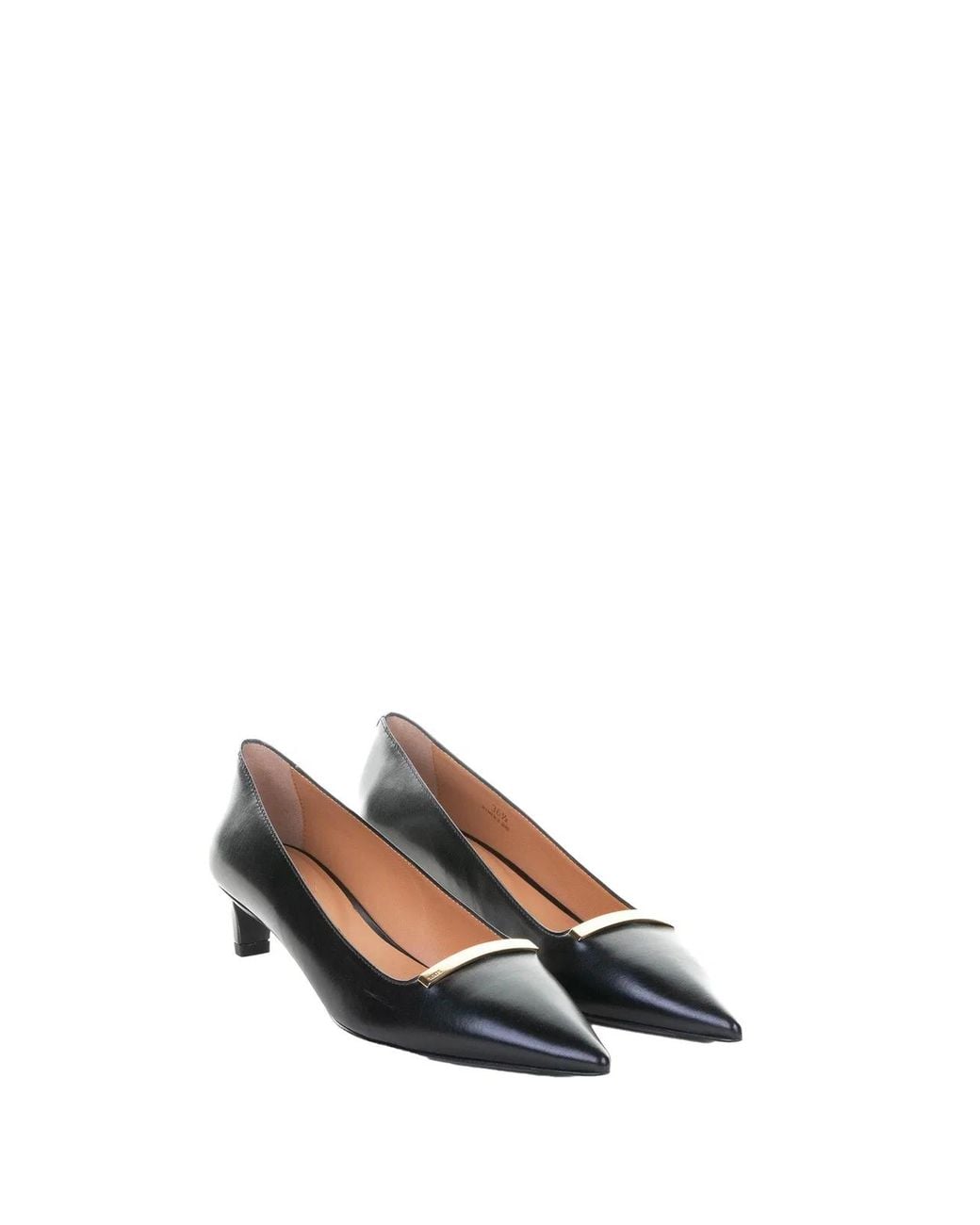 Tod's White Leather Pumps