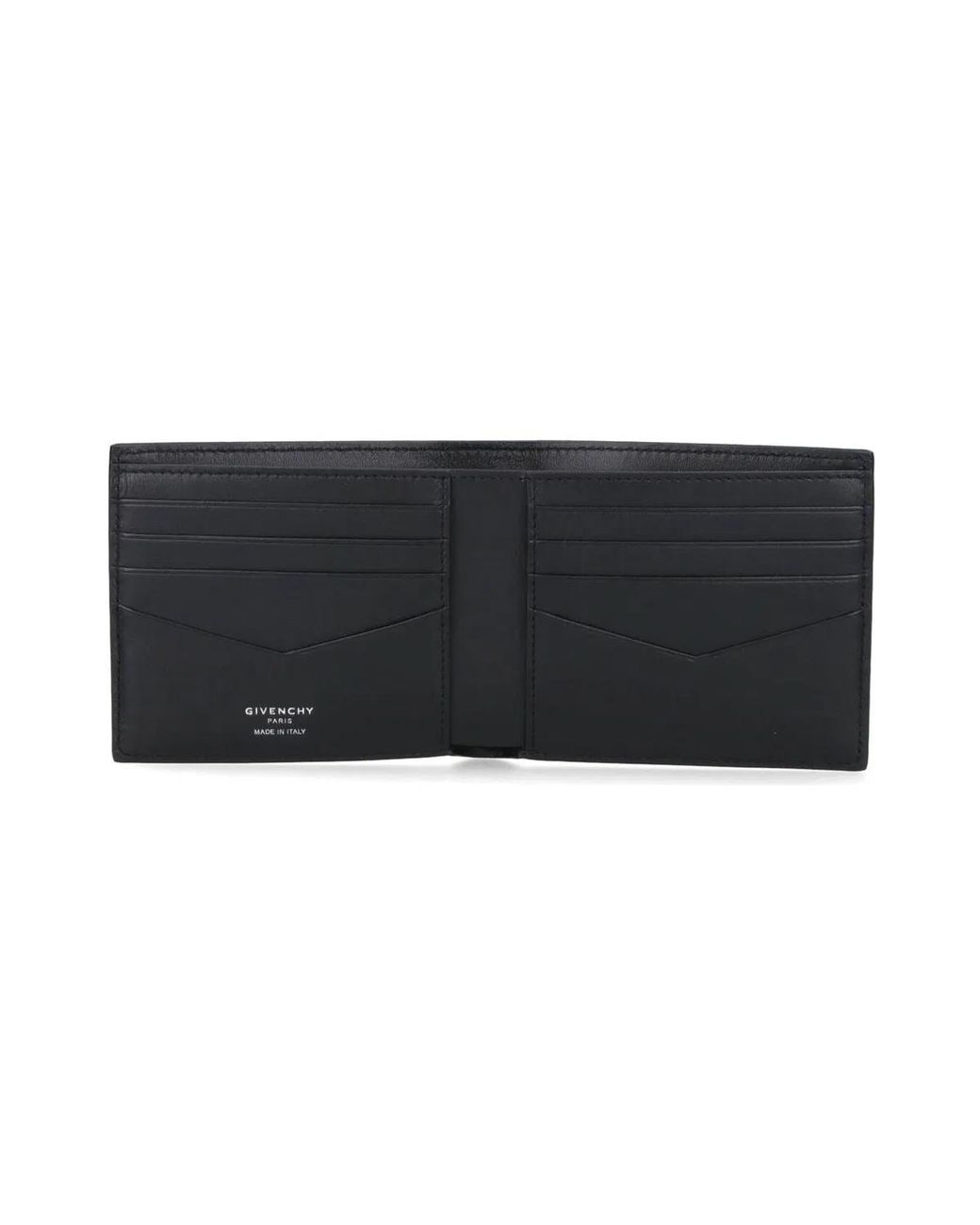 Givenchy Black Calf Leather Wallet for men