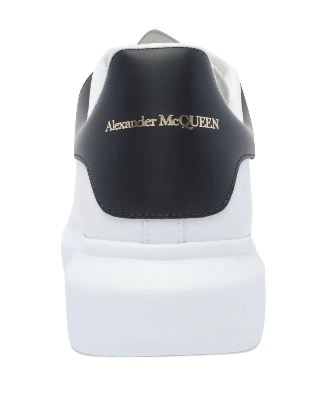 McQueen White Leather Sneakers for men