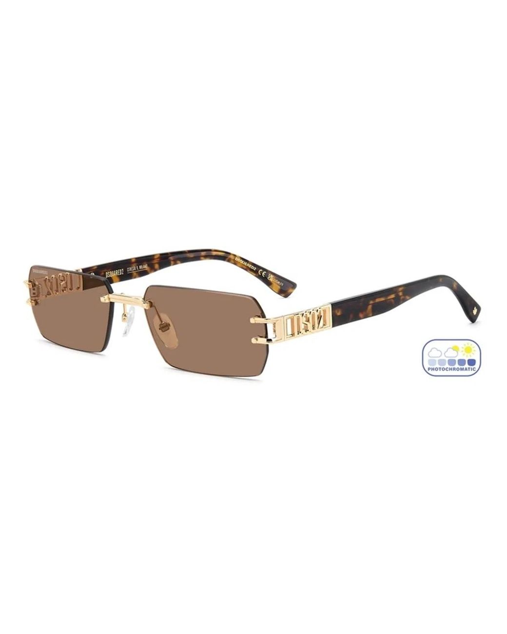 DSquared² Metallic D2 0189/S 000(N8) for men