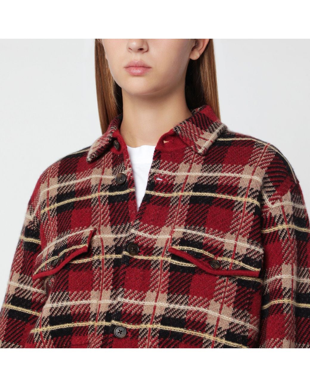 Guest In Residence Carminio Plaid Work Checkered Shirt