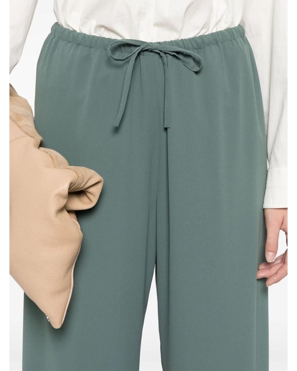 Dries Van Noten Green Puvis Bis Long 9155 W.W.Pants