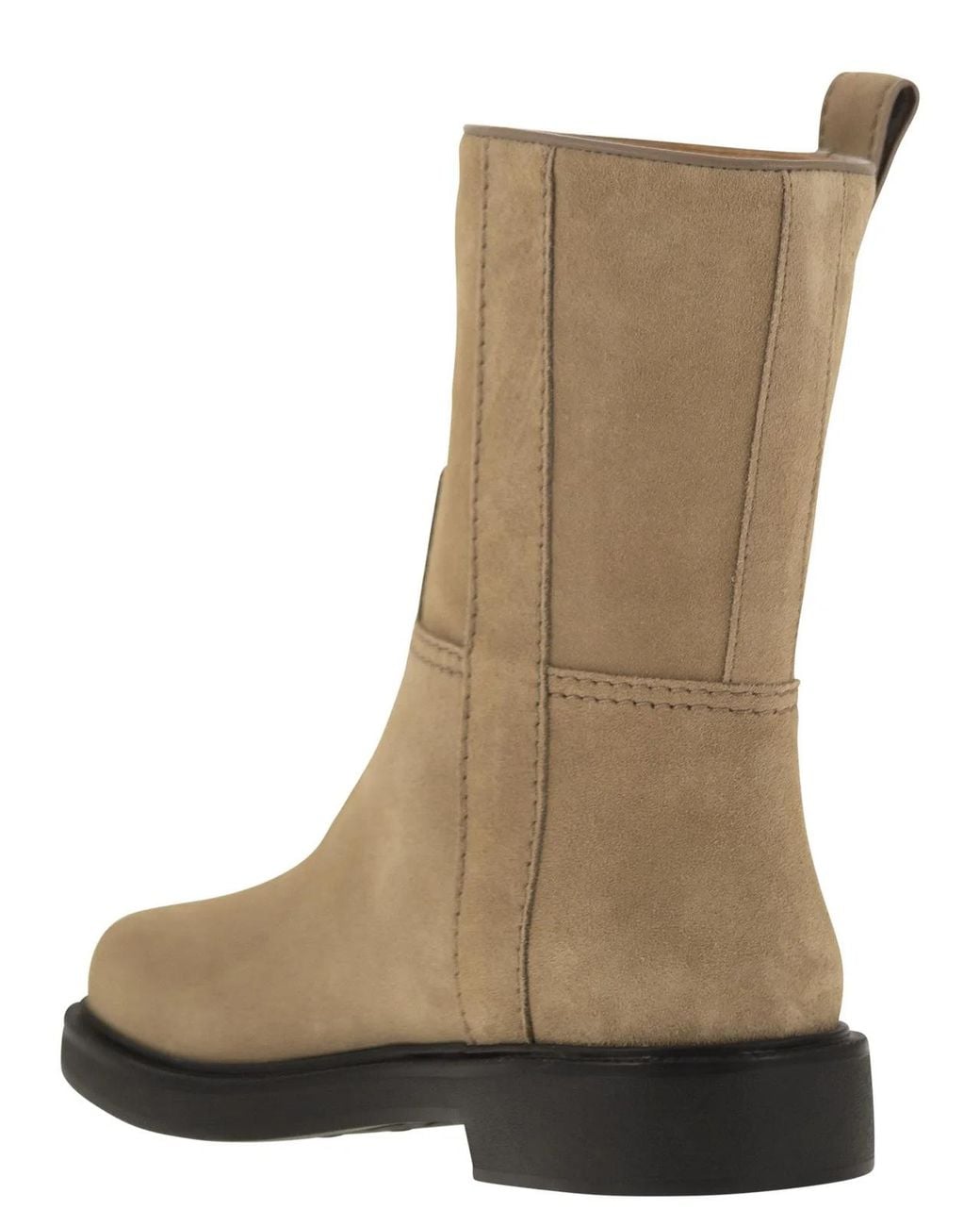 Tod's Brown Suede Ankle Boot
