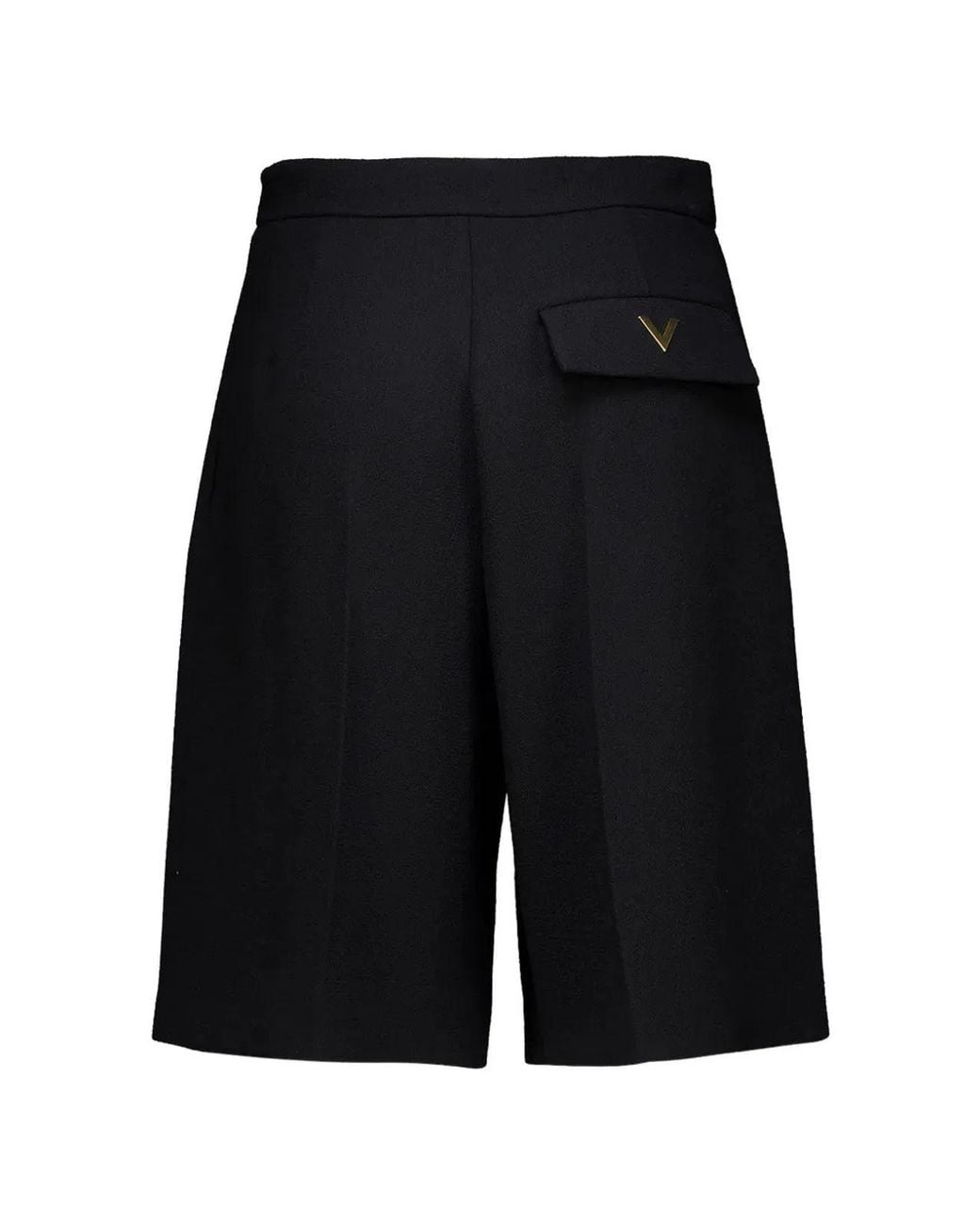 Valentino Garavani Black Bermuda Shorts