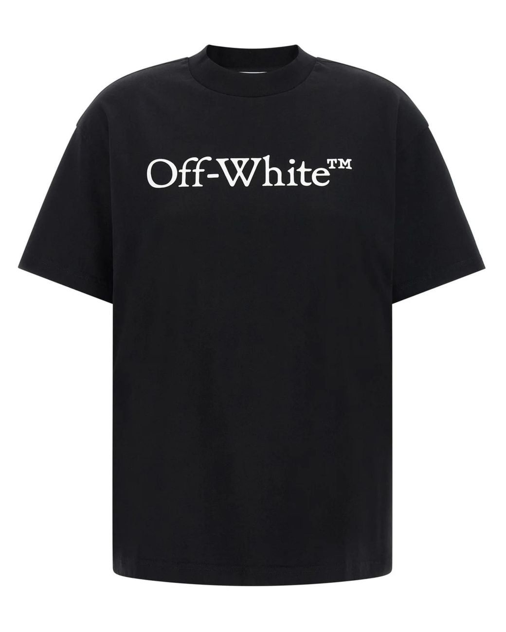 Off-White c/o Virgil Abloh Black Big Logo Bookish T-Shirt