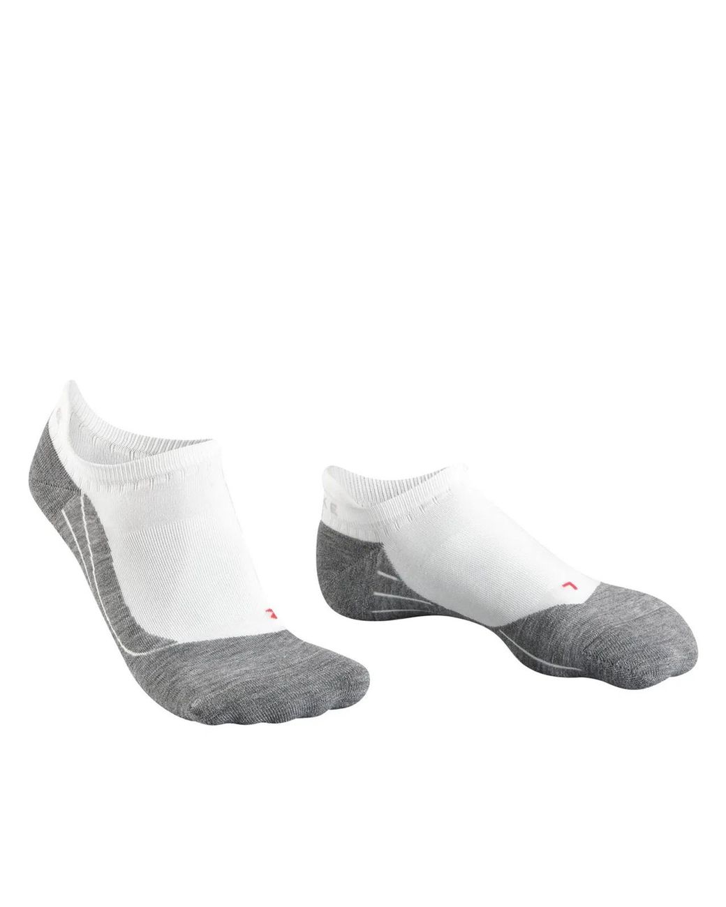 Falke White Ru4 Endurance Invisible Socks for men