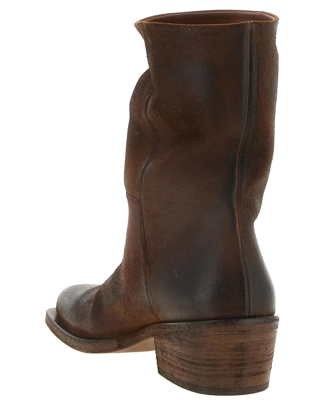 Marsèll Brown Marsèll 'Tex' Texan Ankle Boots