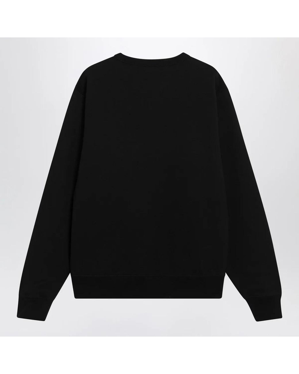 Burberry Black Slim Cotton Terryeffect Sweatshirt for men