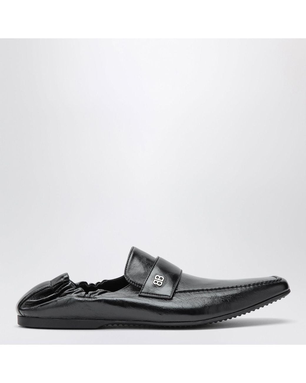Balenciaga Black Palermo Loafer Bb for men