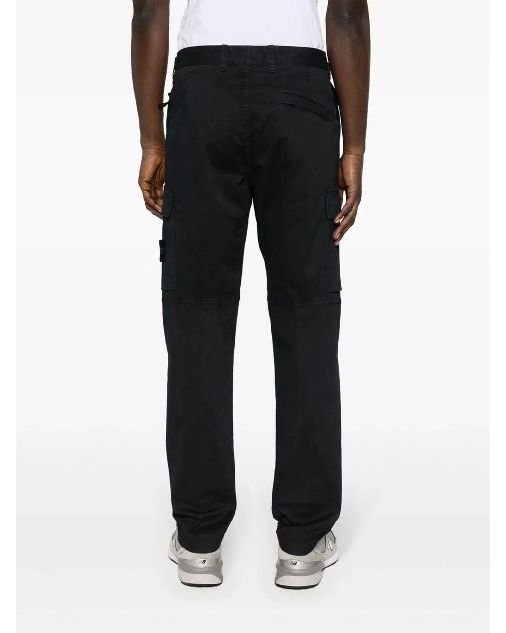 Stone Island Black Trousers