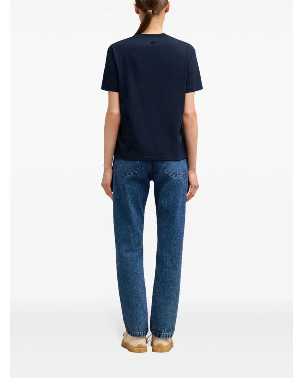AMI Blue Ts Classic for men