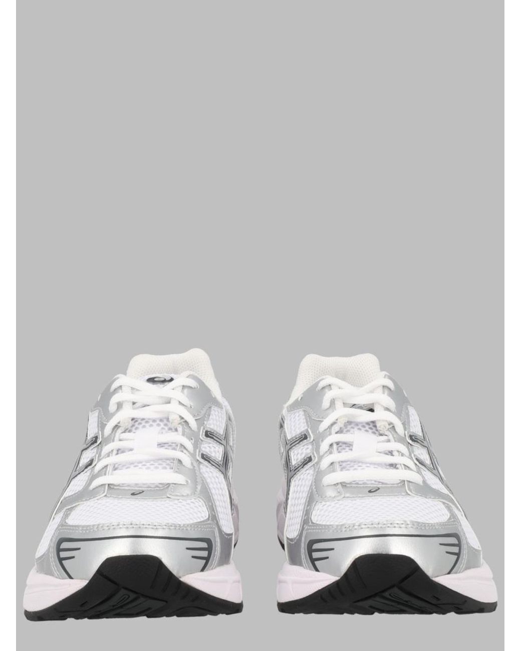 Asics White Mesh Running Sneakers